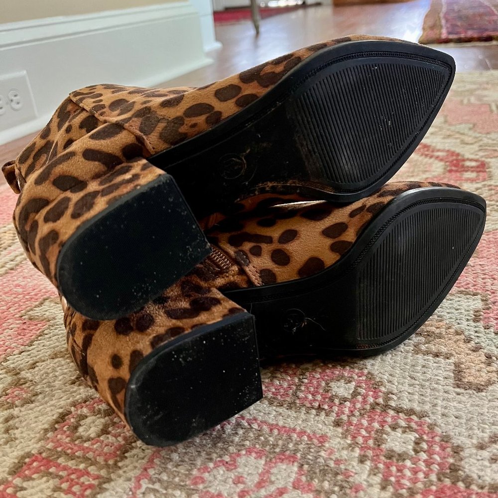 Cheetah Booties - Picture 2 of 3